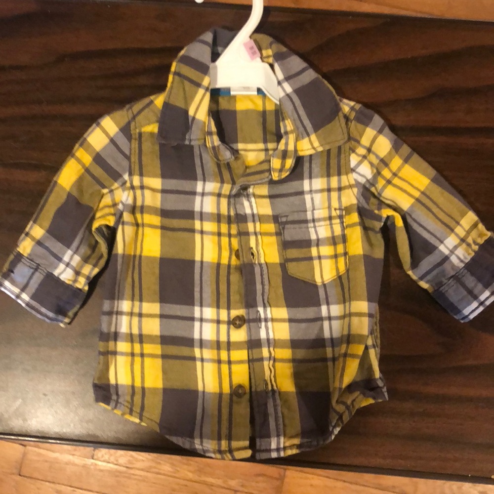 Carter’s Boys Plaid Button Up